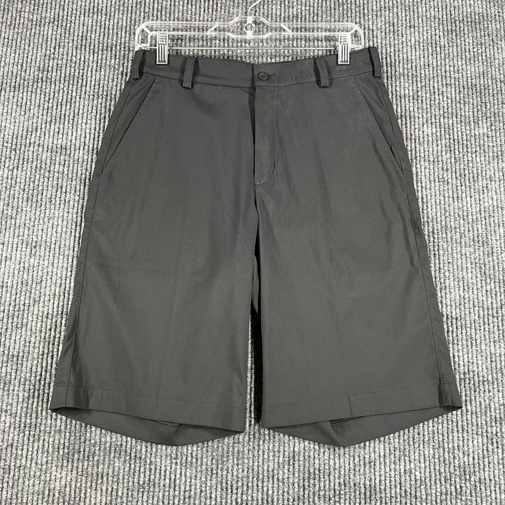 Nike Golf Tour Performance Shorts Mens Size 28 Black Chino Dri Fit Casual